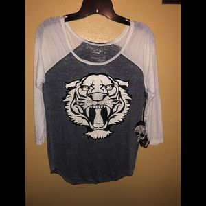Lucky distressed top (bought at Buckle)